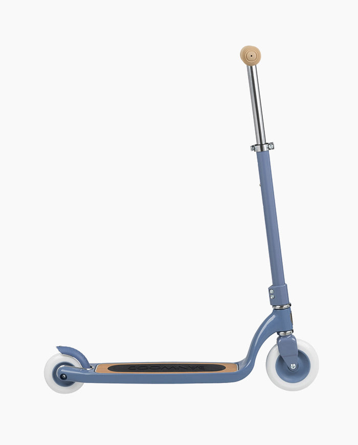 Trotineta copii, Banwood Maxi, inaltime reglabila, cadru aluminiu, albastru, 6 ani+