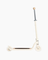 Trotineta copii, Banwood Maxi, inaltime reglabila, cadru aluminiu, crem, 6 ani+