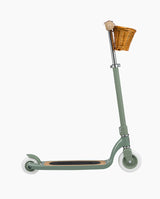 Trotineta copii, Banwood Maxi, inaltime reglabila, cadru aluminiu, verde, 6 ani+