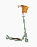 Trotineta copii, Banwood Maxi, inaltime reglabila, cadru aluminiu, verde, 6 ani+