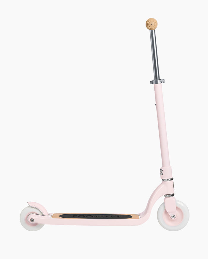 Trotineta copii, Banwood Maxi, inaltime reglabila, cadru aluminiu, roz, 6 ani+