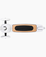 Trotineta cu trei roti, Banwood, inaltime reglabila, cadru aluminiu, alba, 3 ani+