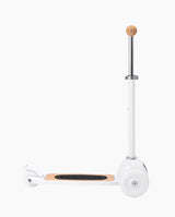 Trotineta cu trei roti, Banwood, inaltime reglabila, cadru aluminiu, alba, 3 ani+