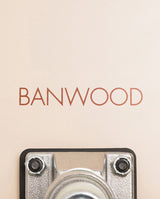 Skateboard Banwood, din lemn natural, crem, 3 ani+