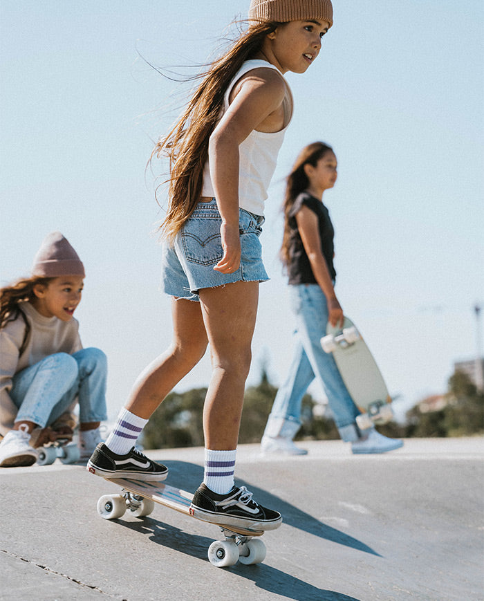 Skateboard Banwood, din lemn natural, nature, 3 ani+