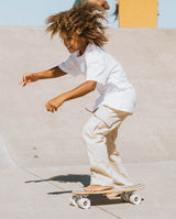 Skateboard Banwood, din lemn natural, nature, 3 ani+