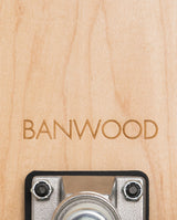 Skateboard Banwood, din lemn natural, nature, 3 ani+