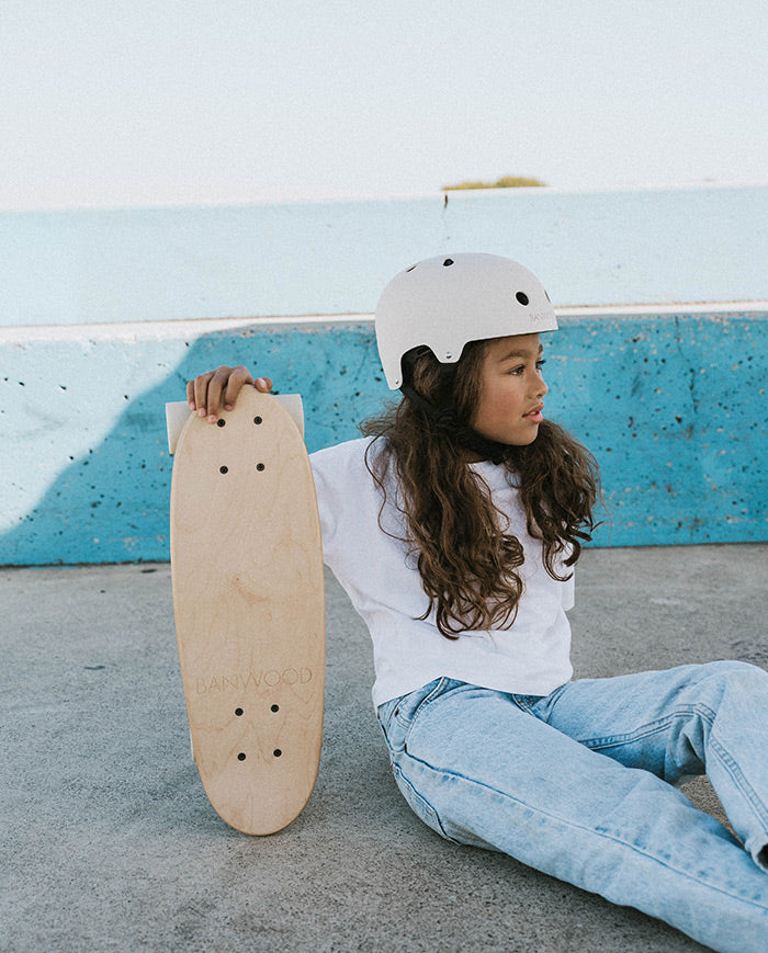 Skateboard Banwood, din lemn natural, nature, 3 ani+