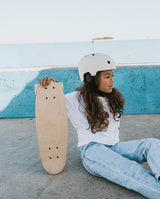 Skateboard Banwood, din lemn natural, nature, 3 ani+