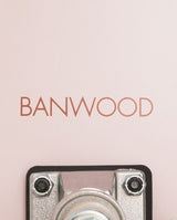 Skateboard Banwood, din lemn natural, roz, 3 ani+