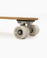 Skateboard Banwood, din lemn natural, rosu, 3 ani+