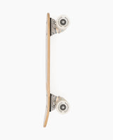 Skateboard Banwood, din lemn natural, alb, 3 ani+
