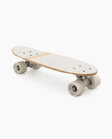 Skateboard Banwood, din lemn natural, alb, 3 ani+