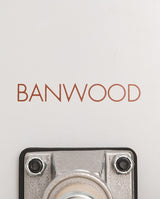 Skateboard Banwood, din lemn natural, alb, 3 ani+