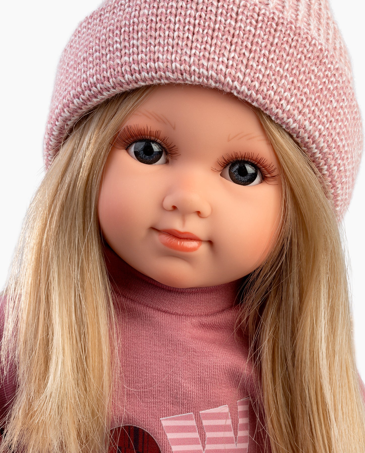 Papusa Llorens, Elena cu rochita roz WOW, 35 cm