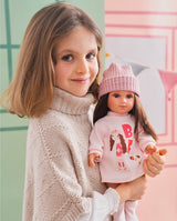 Papusa Llorens, Sara cu rochita roz BFF, 35 cm