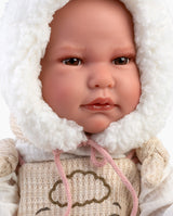 Papusa Llorens, Luis cu biberon, cu sunete, 45 cm