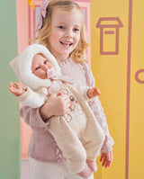 Papusa Llorens, Luis cu biberon, cu sunete, 45 cm