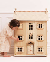 Casuta de papusi, Le Toy Van, din lemn, 92 cm, 3 ani+