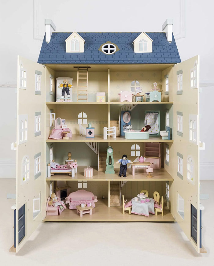 Casuta de papusi, Le Toy Van, Palace House, din lemn, 1,123 cm