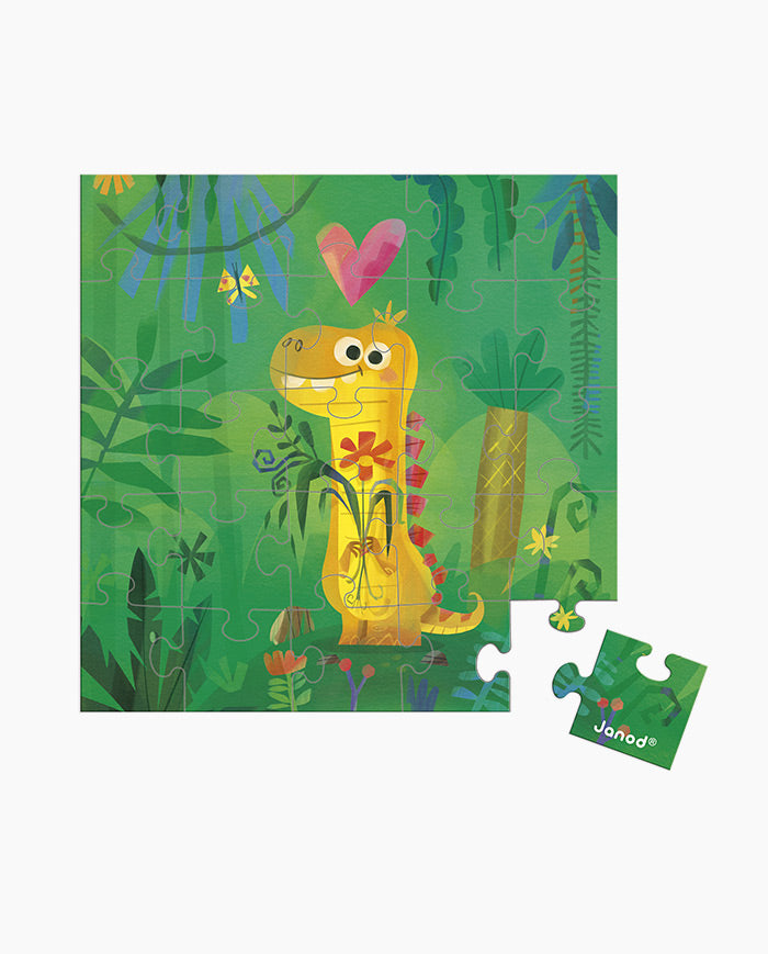 Puzzle Dino, Janod, 25 piese, 3 ani+