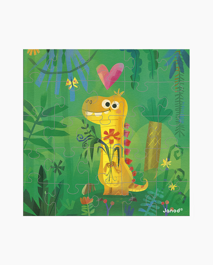 Puzzle Dino, Janod, 25 piese, 3 ani+