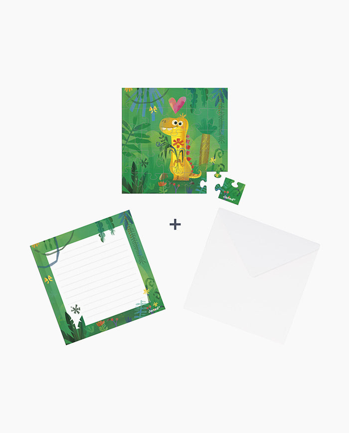 Puzzle Dino, Janod, 25 piese, 3 ani+