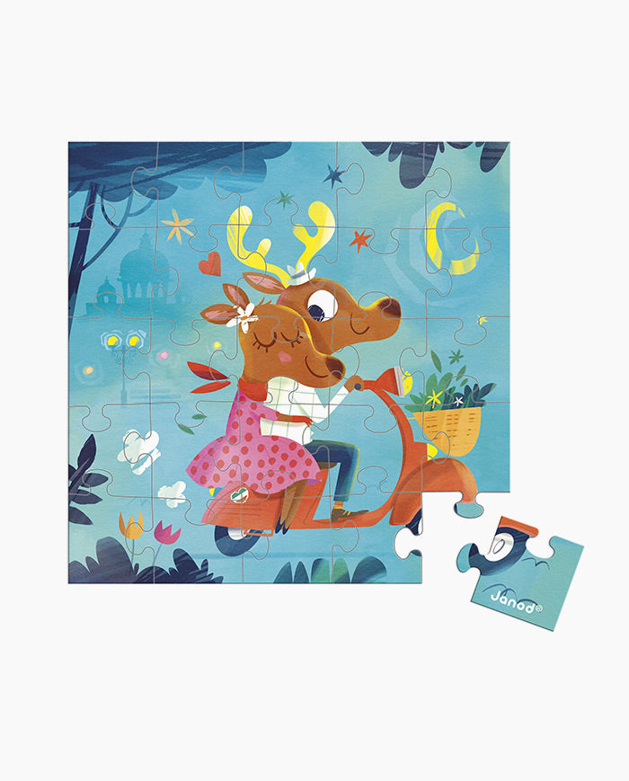 Puzzle Dolce Vita, Janod, 25 piese, 3 ani+
