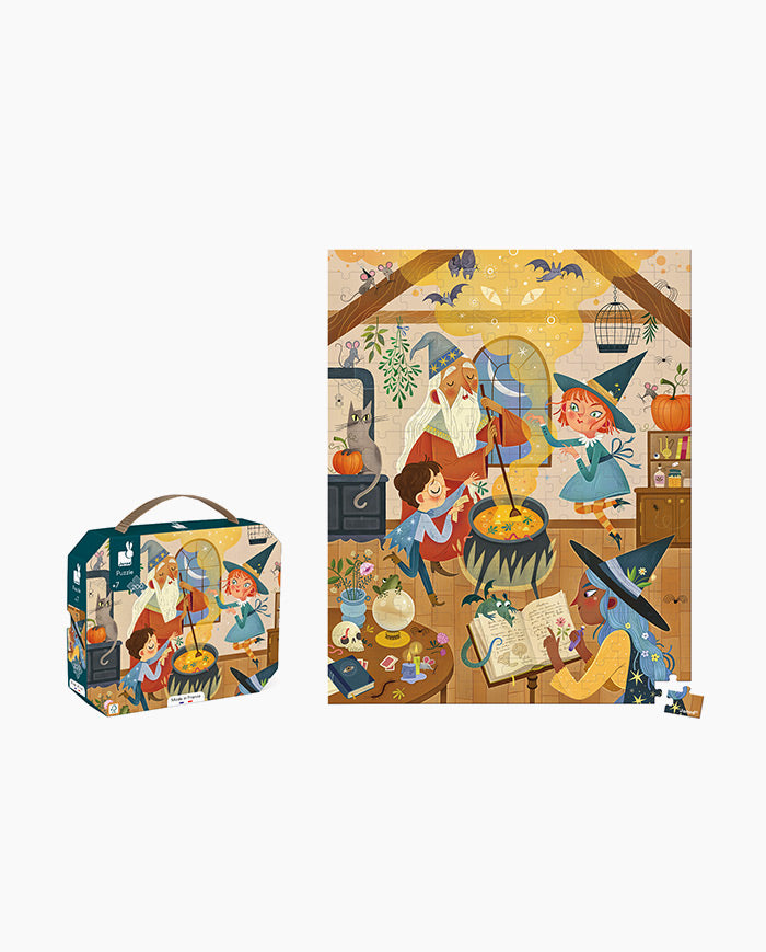 Puzzle Magie, Janod, 200 piese, 7 ani+