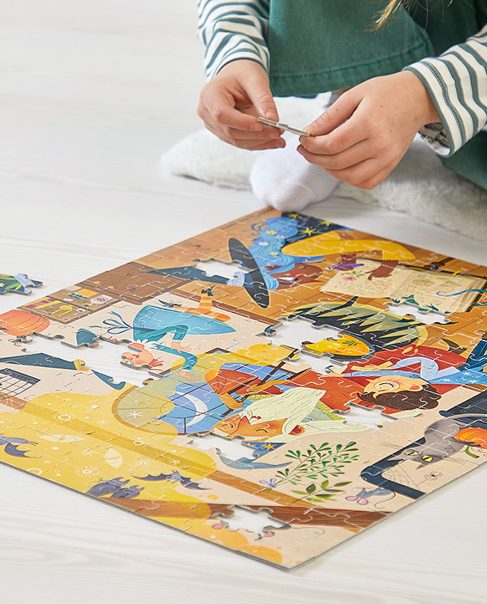 Puzzle Magie, Janod, 200 piese, 7 ani+