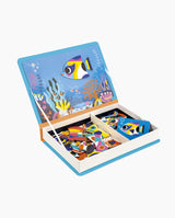 Joc educativ magnetic, Janod, Magneti’book Pestisori, 40 piese, 3 ani+