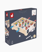 Mini masa de Hockey, Janod, Applepop, din lemn, 3 ani+