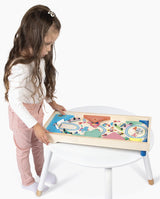 Joc pinball, Janod, Applepop, din lemn, 5 ani+