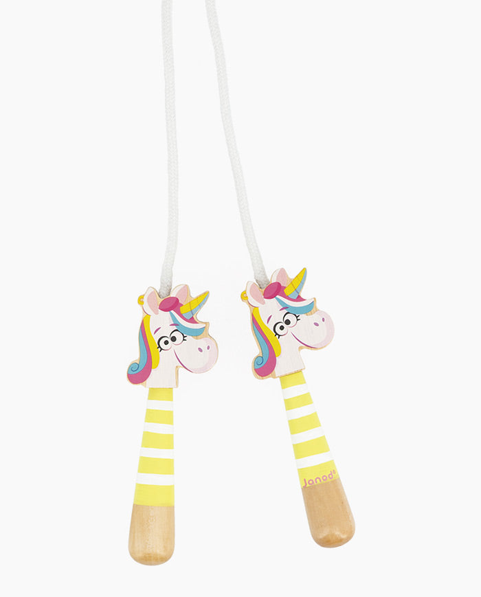 Coarda pentru sarit, Janod, Applepop, Unicorn, 3 ani+