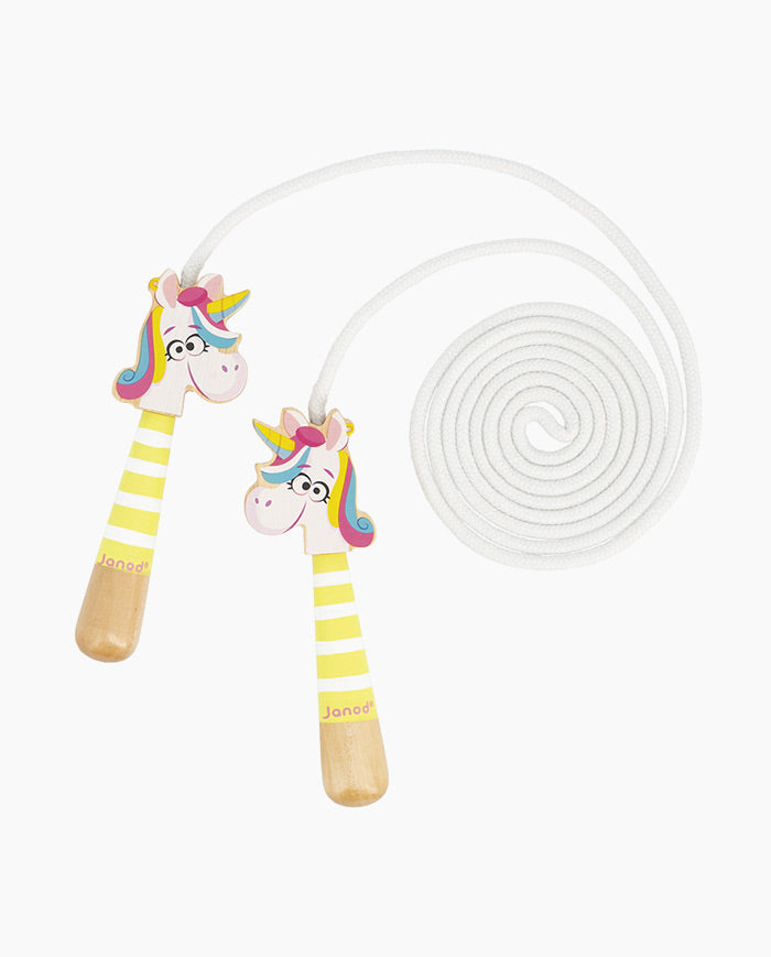 Coarda pentru sarit, Janod, Applepop, Unicorn, 3 ani+