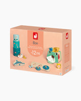 Cutie cu activitati, Janod, set 4 produse, 12 luni+