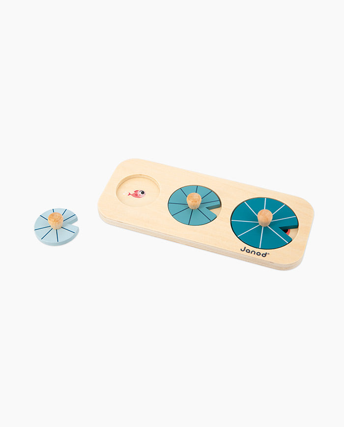 Cutie cu activitati, Janod, set 4 produse, 12 luni+