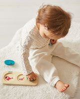 Cutie cu activitati, Janod, set 4 produse, 12 luni+