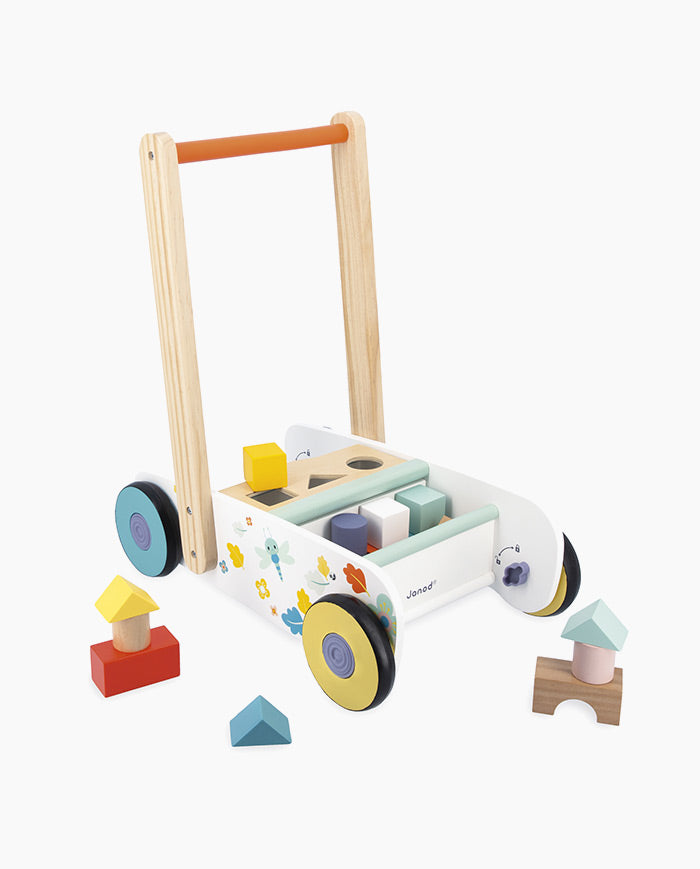 Premergator din lemn multi-activitati, Janod, 12 luni+