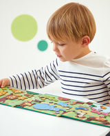 Joc plansa cu piese magnetice, Janod, animale africane, 3 ani+