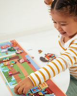 Joc plansa cu piese magnetice, Janod, animale de companie, 3 ani+