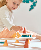 Joc de echilibru din lemn, Janod, Dinozauri, 3 ani+