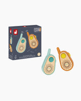 Set de 2 statii walkie-talkie, Janod, 3 ani+
