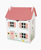 Casuta de papusi din lemn, Janod, 15 accesori, 3 ani+