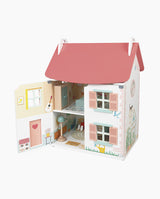 Casuta de papusi din lemn, Janod, 15 accesori, 3 ani+