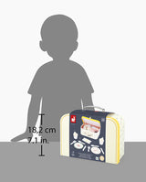 Set de masa, Janod, Shiny Grandma, cu valiza si 24 accesorii, 3 ani+