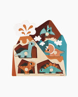Puzzle muzical, Janod, Dinozauri, 5 piese, 18 luni+
