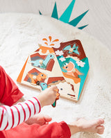 Puzzle muzical, Janod, Dinozauri, 5 piese, 18 luni+