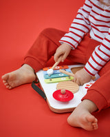 Tablita muzicala din lemn, Janod, Confetti, 12 luni+