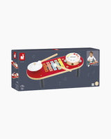 Masuta muzicala din lemn, Janod, Confetti, 18 luni+